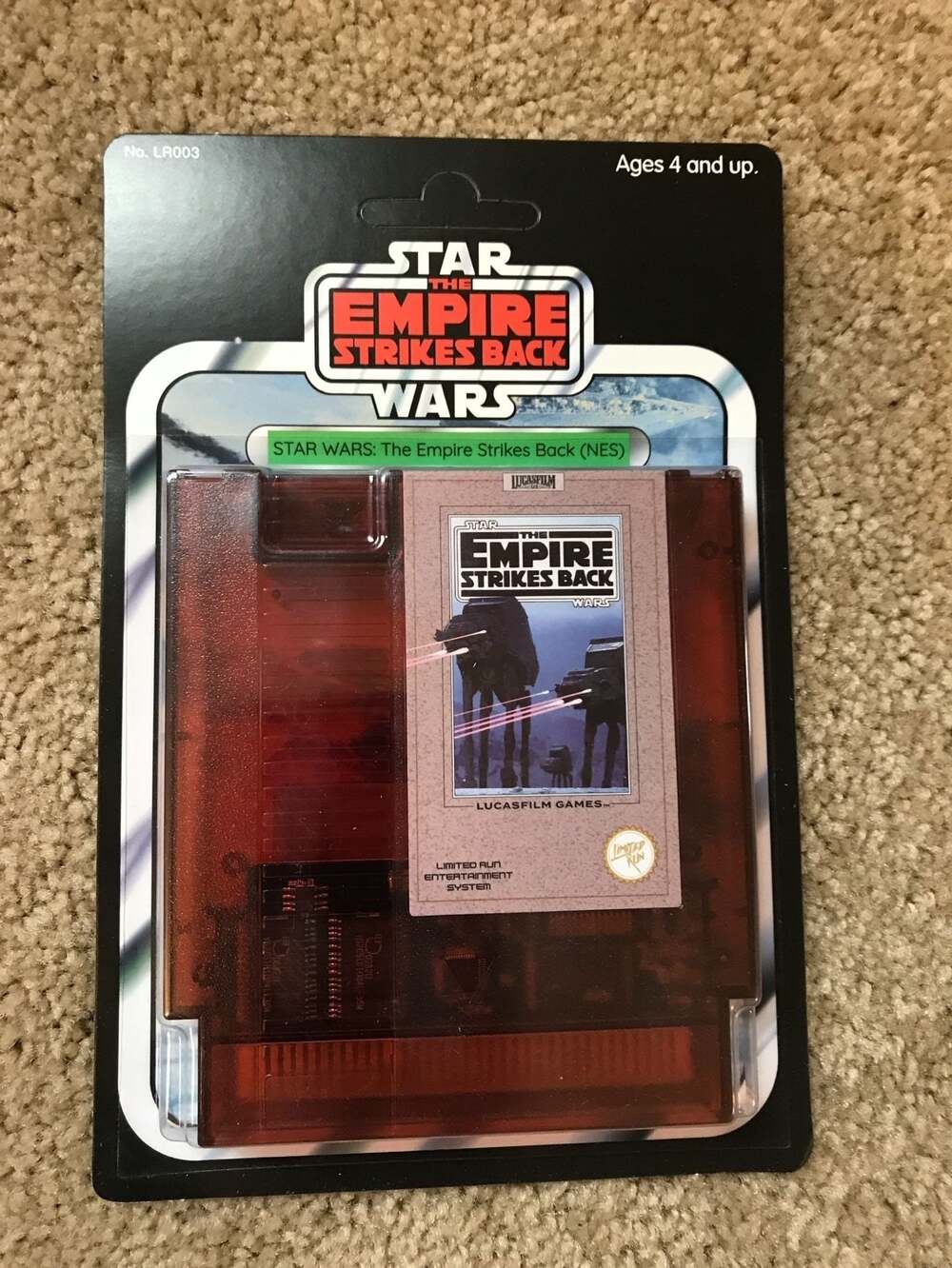 Star Wars: The Empire Strikes Back - Classic Edition - Limited Run #003 [NES]